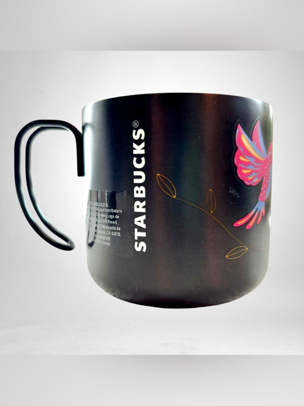 Starbucks Mexico 2024 Metalic Mug Dia De Muertos Halloween